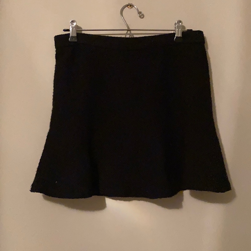 Black cotton skirt